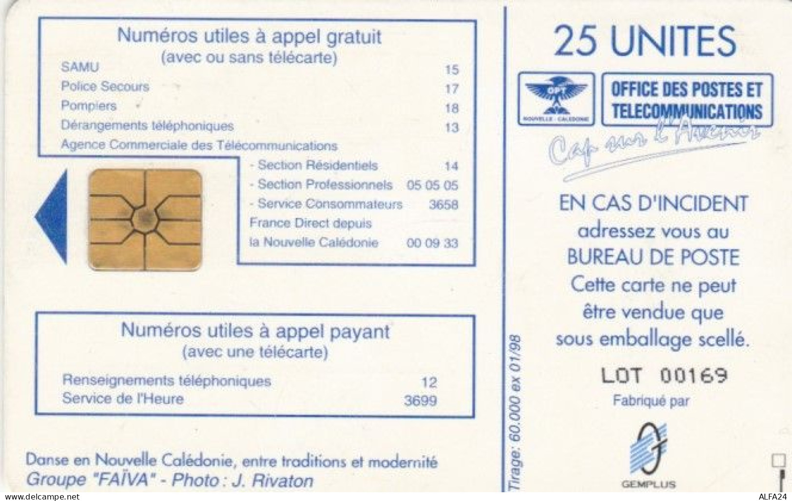 PHONE CARD- NUOVA CALEDONIA (E57.22.8 - Nouvelle-Calédonie