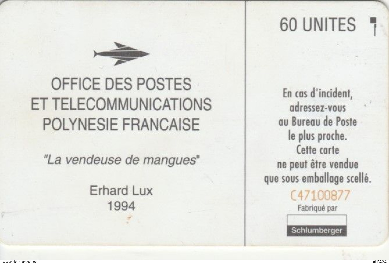 PHONE CARD- POLINESIA FRANCESE (E57.23.1 - Polynésie Française