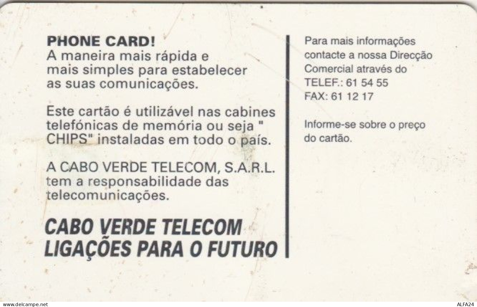 PHONE CARD- CAPO VERDE (E57.10.7 - Kapverden