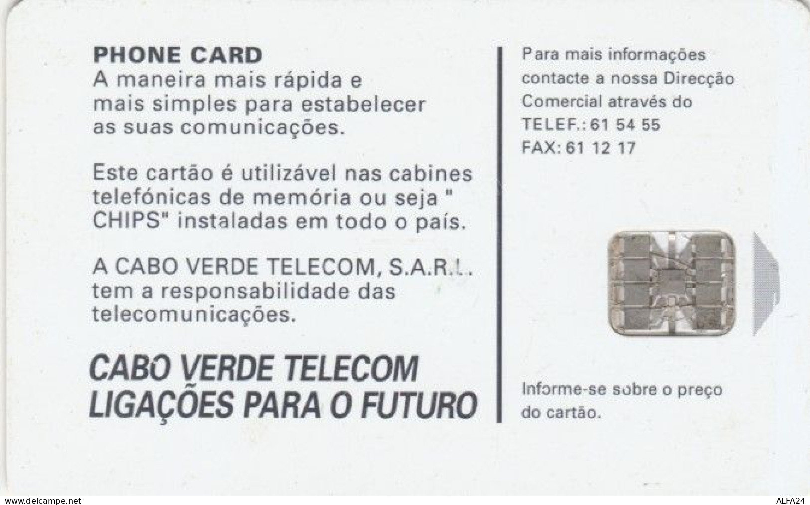 PHONE CARD- CAPO VERDE (E57.10.8 - Cabo Verde