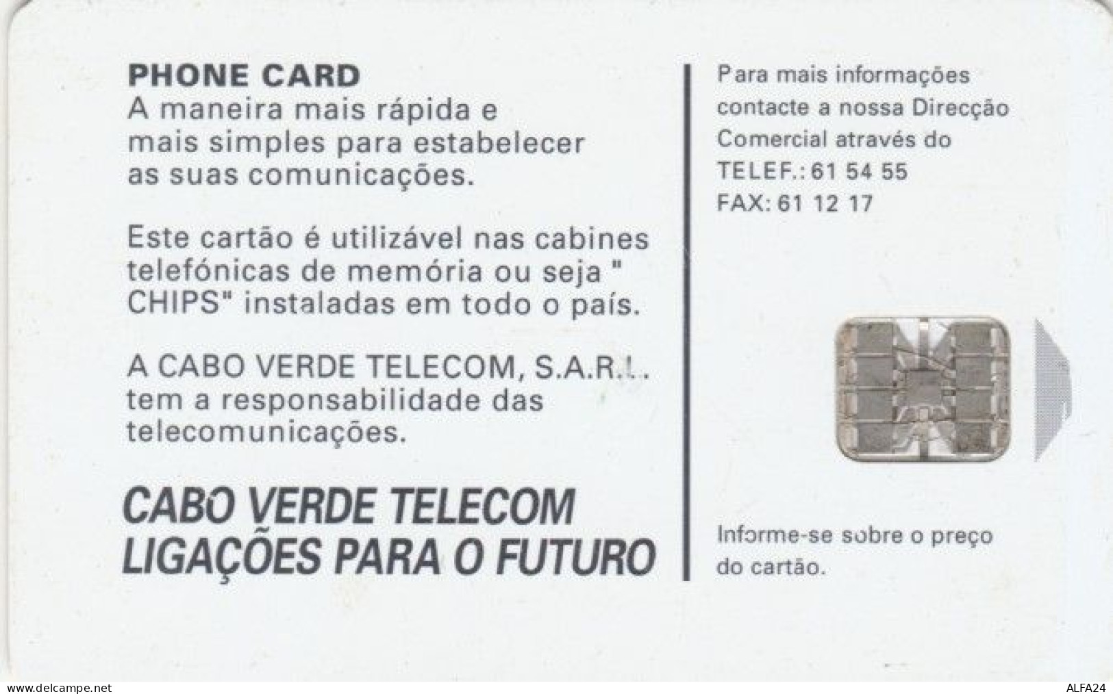 PHONE CARD- CAPO VERDE (E57.10.8 - Cape Verde