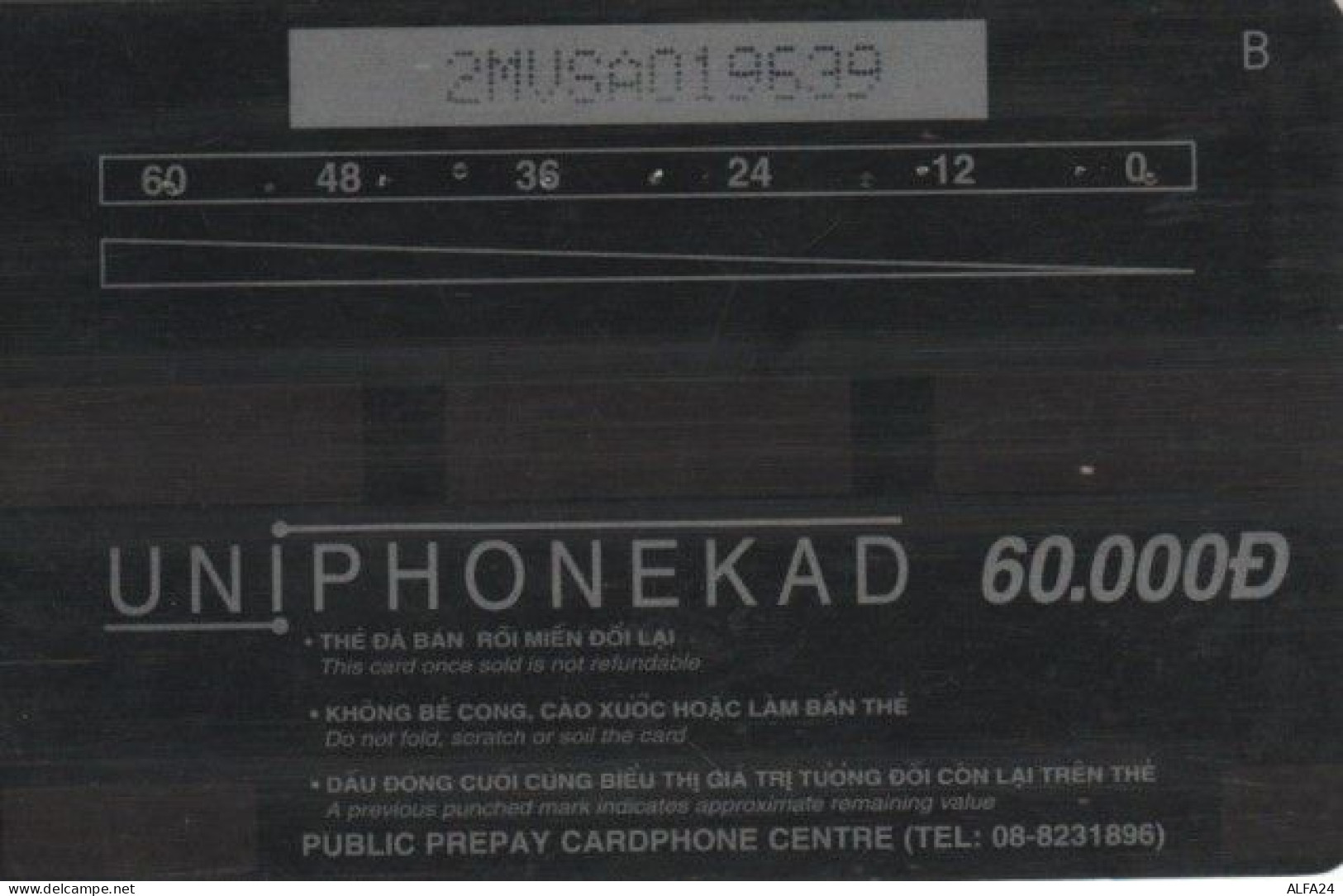 PHONE CARD- VIETNAM (E57.8.1 - Viêt-Nam