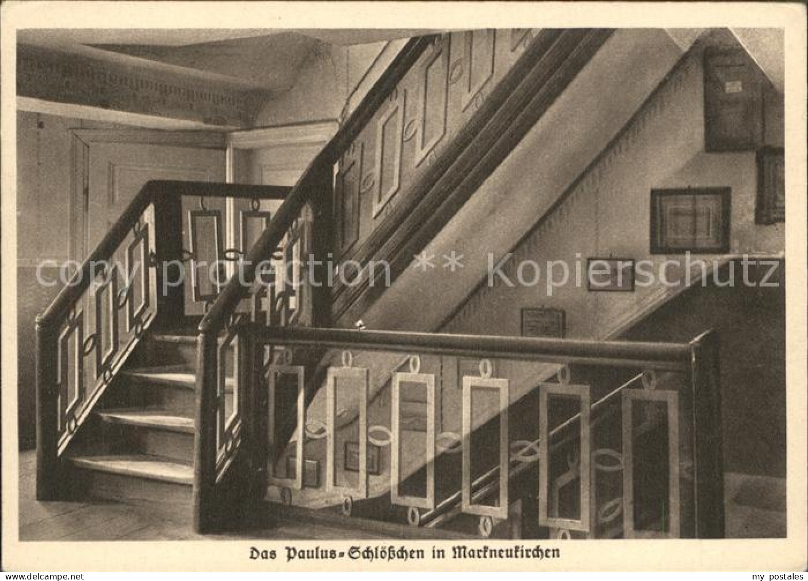 42268154 Markneukirchen Paulus Schloesschen Treppenhaus Markneukirchen - Markneukirchen