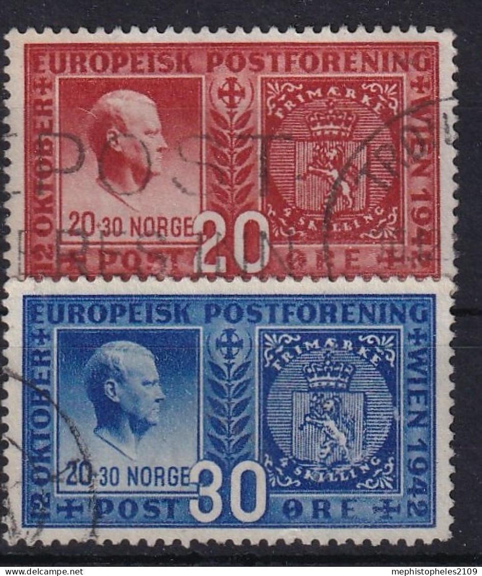 NORWAY 1942 - MNH/canceled - Mi 274, 275 - Nuovi