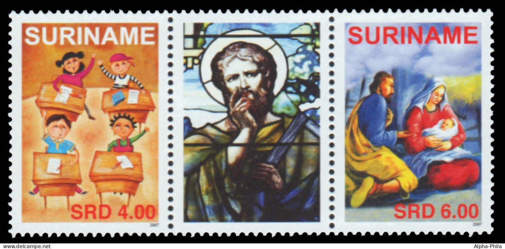 Surinam 2007 - Mi-Nr. 2162-2163 ** - MNH - Weihnachten / X-mas - Suriname