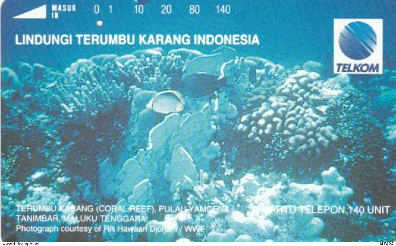 PHONE CARD INDONESIA (E58.15.6 - Indonesië