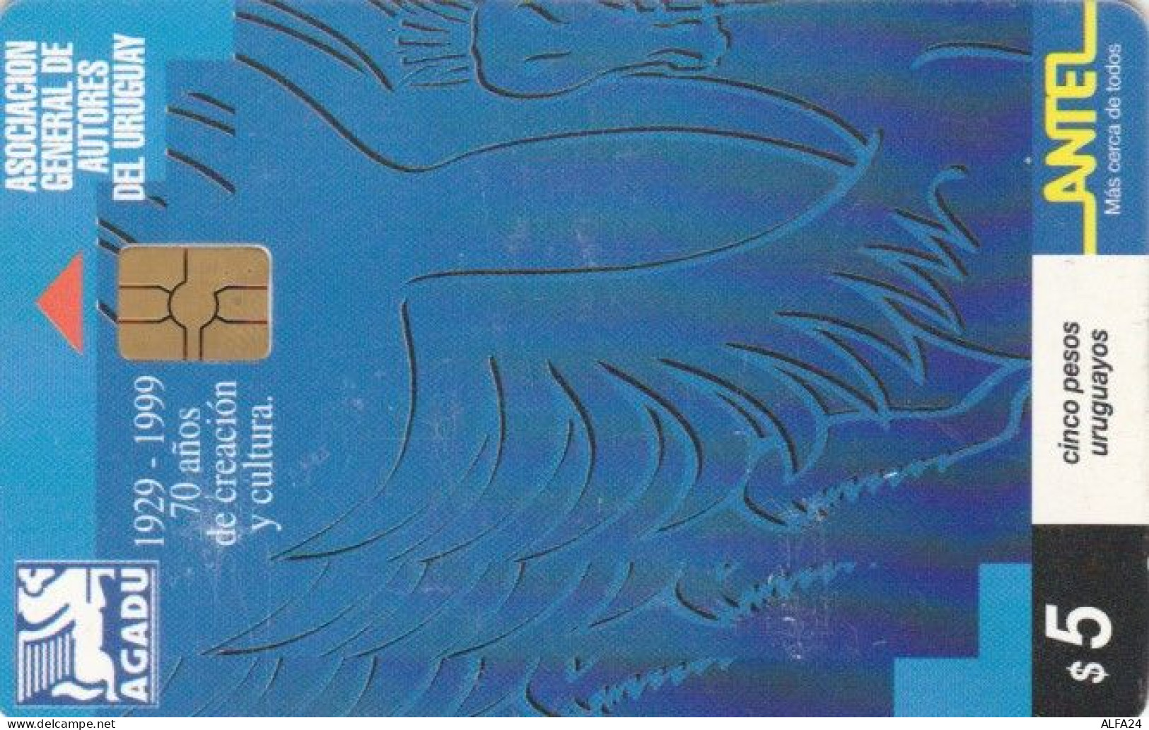 PHONE CARD URUGUAY (E58.10.4 - Uruguay