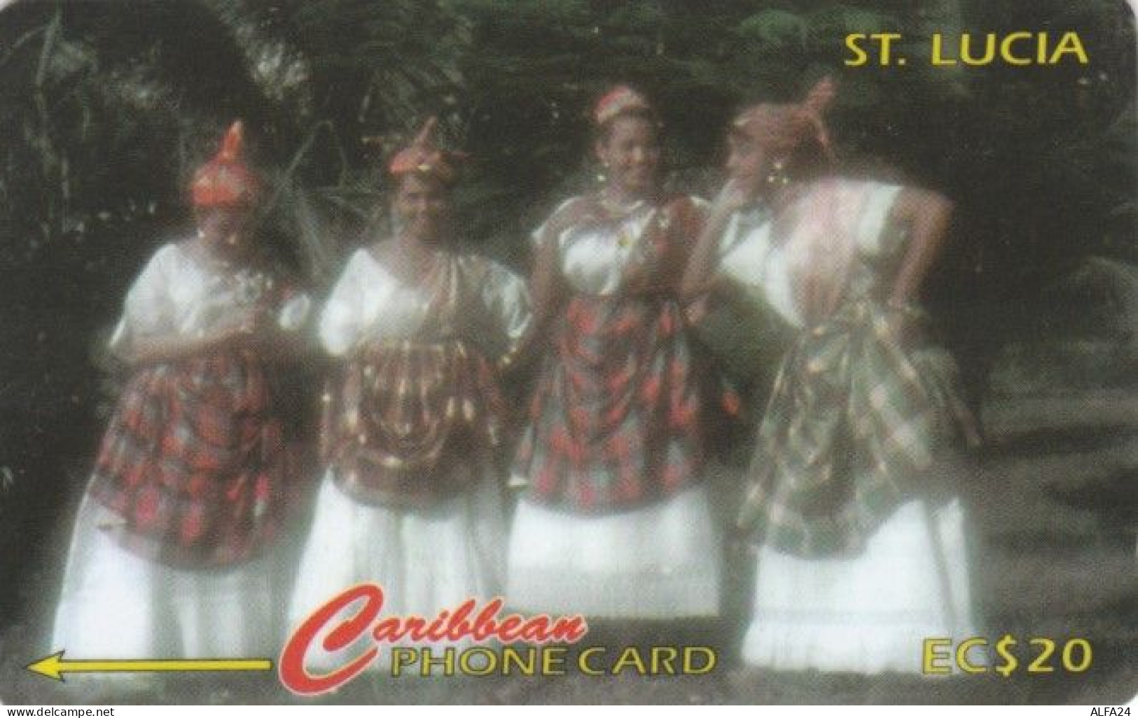 PHONE CARD ST.LUCIA (E58.5.8 - St. Lucia