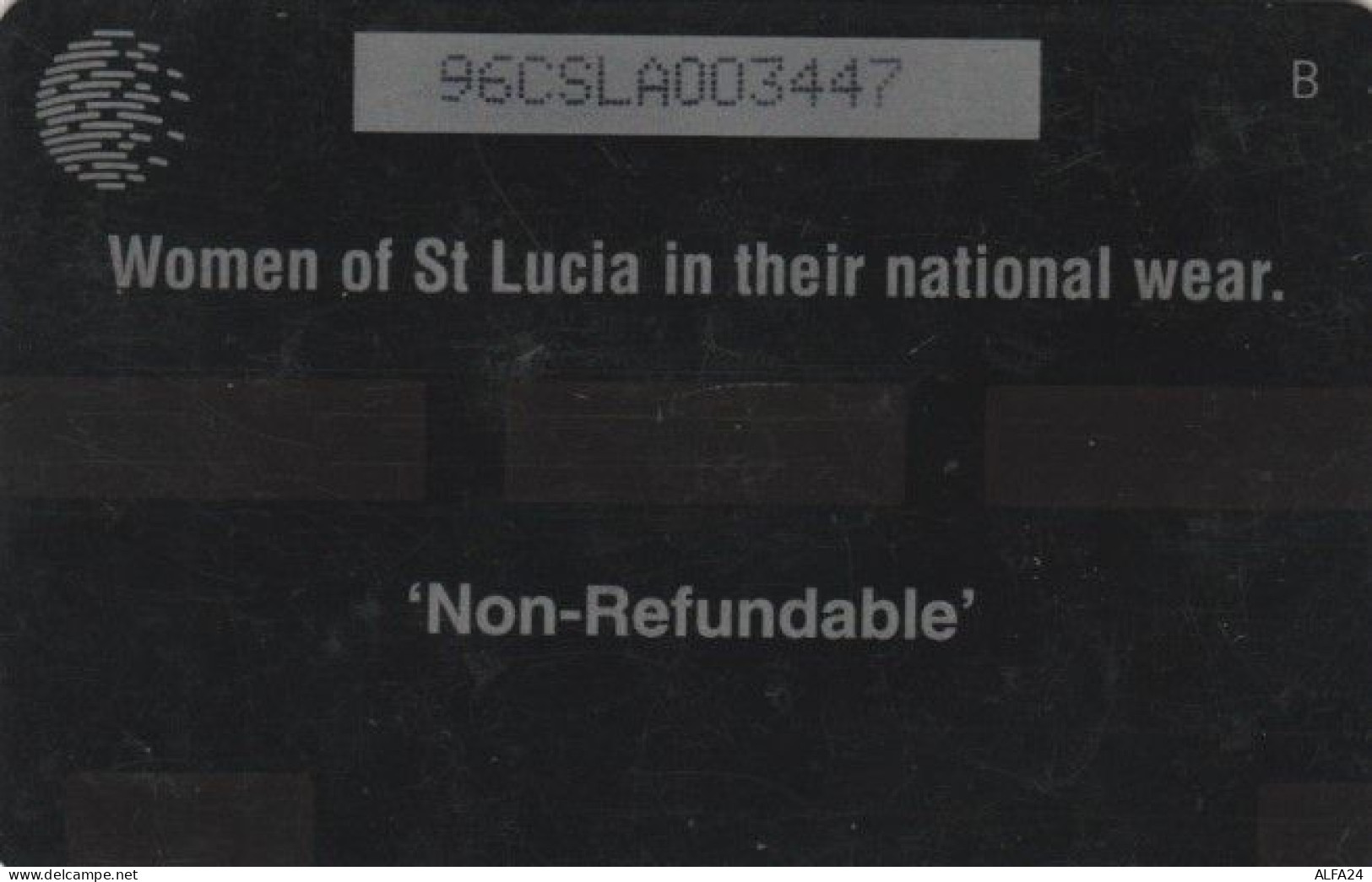 PHONE CARD ST.LUCIA (E58.5.8 - Santa Lucía