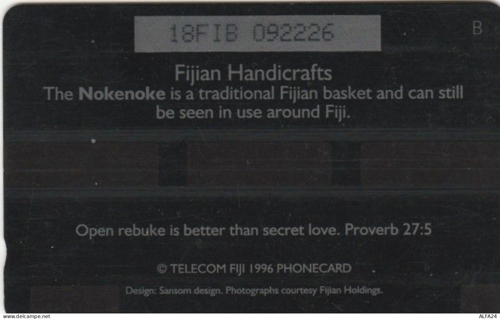 PHONE CARD FIJI (E58.5.4 - Fidji