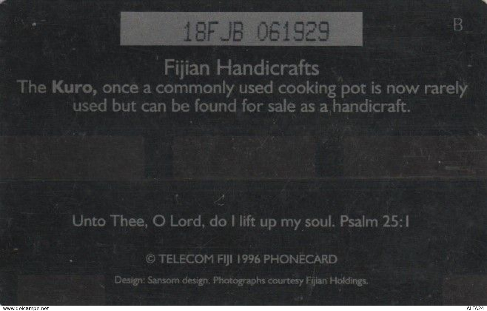 PHONE CARD FIJI (E58.5.3 - Fidschi