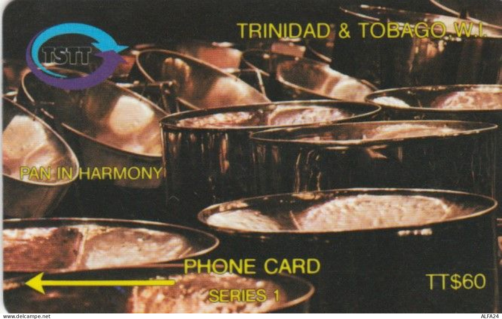 PHONE CARD TRINIDAD TOBAGO (E58.5.2 - Trinidad & Tobago