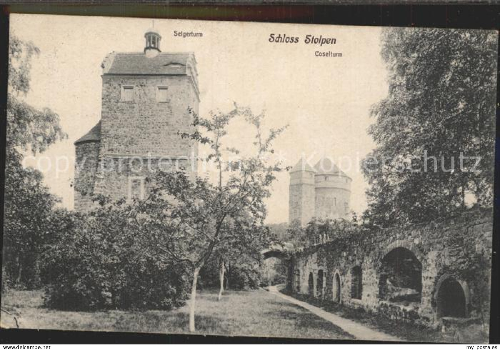 42267961 Stolpen Schloss Mit Selgerturm Coselturm Stolpen - Stolpen