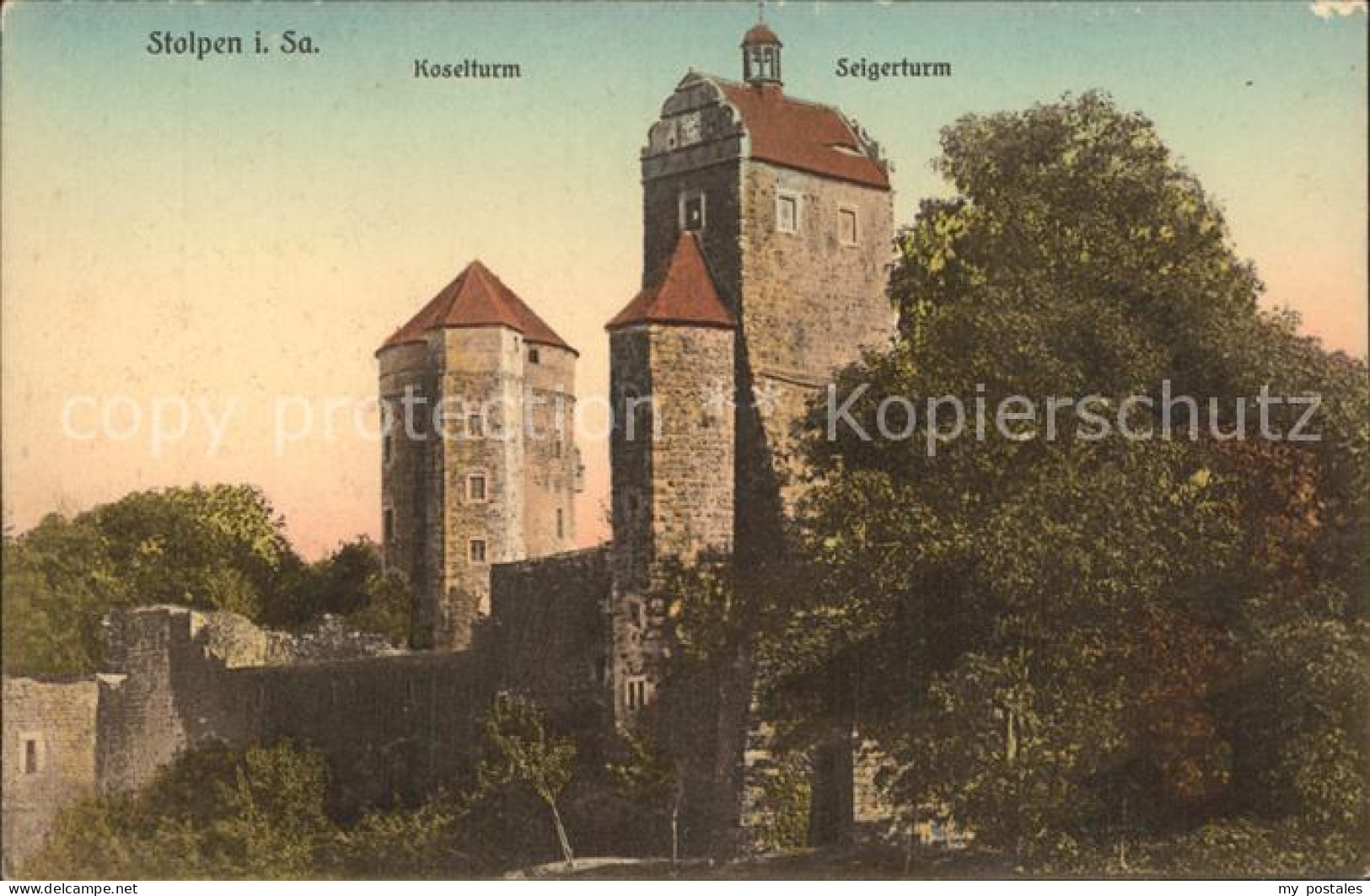 42267879 Stolpen Koselturm Selgerturm Stolpen - Stolpen