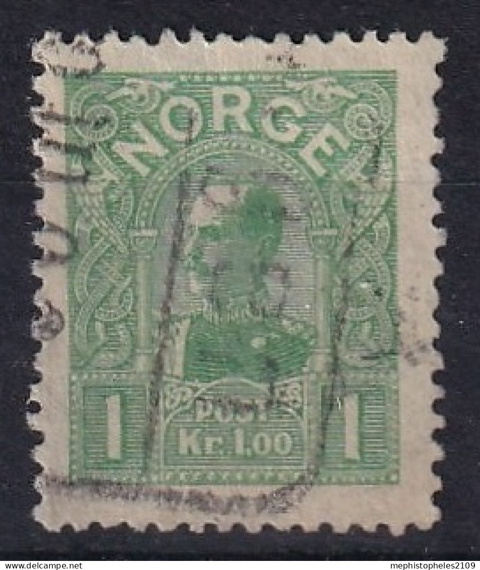 NORWAY 1909/10 - Cancelerd - Mi 72 - Gebraucht