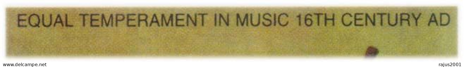 Equal Temperament In Music, Logarithm, Physics, Mathematics, Ratio Frequency, Science Of The Pitch Pipe, MNH Liberia - Physique