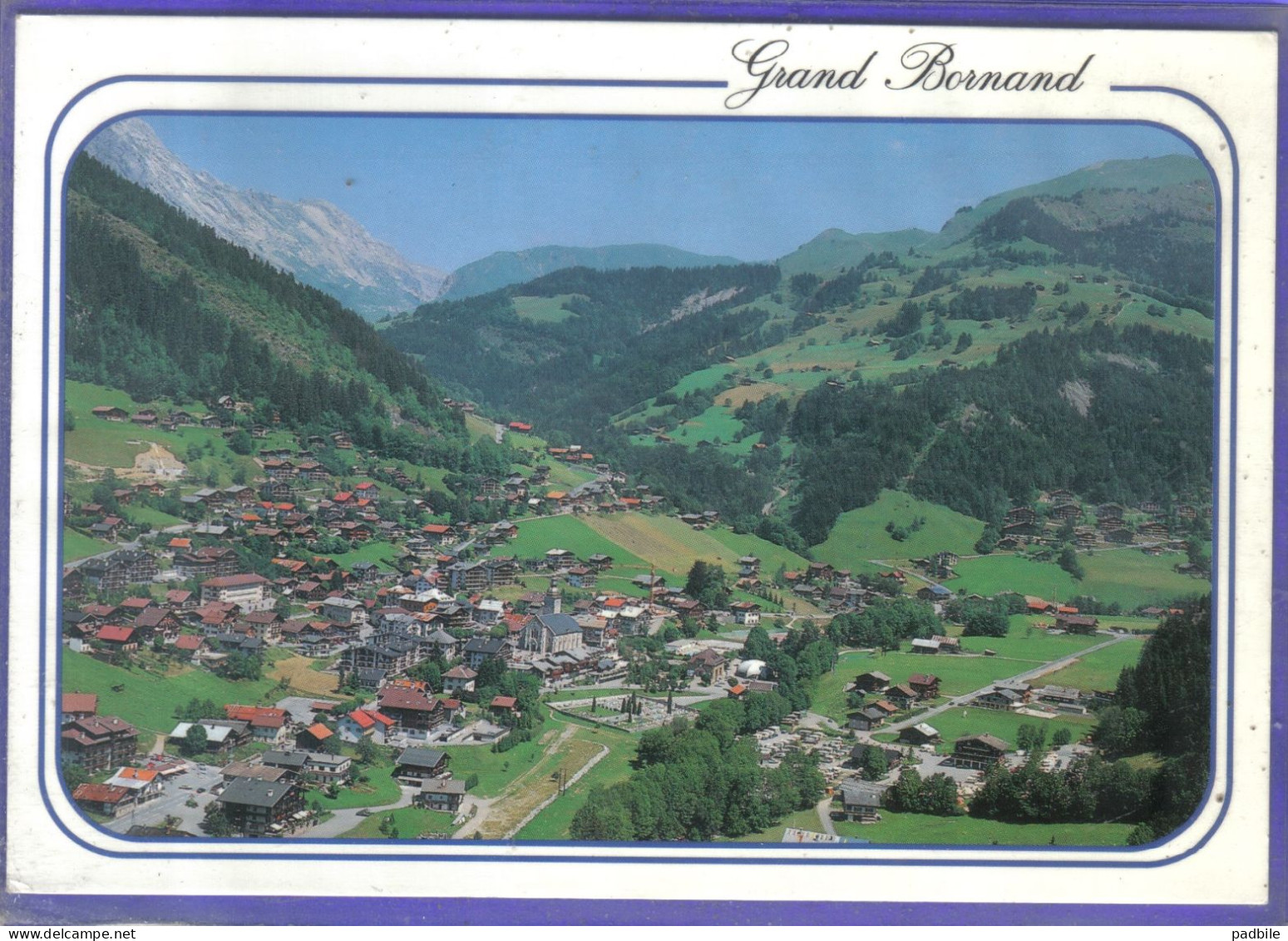 Carte Postale 74. Le Grand Bornand Très Beau Plan - Le Grand Bornand