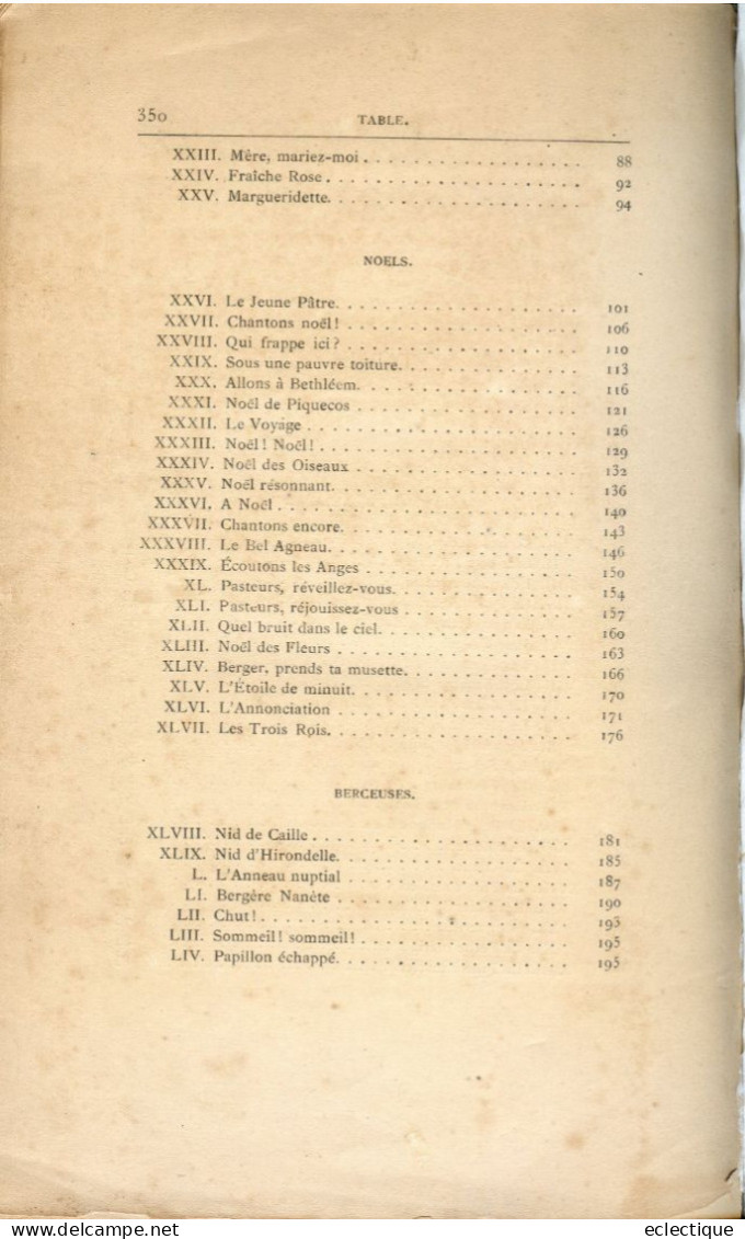 Chants Populaires Du Bas-Quercy Traités Par Emmanuel SOLEVILLE, 1889, LOT ET GARONNE MONTAUBAN LIVRE RARE - Midi-Pyrénées