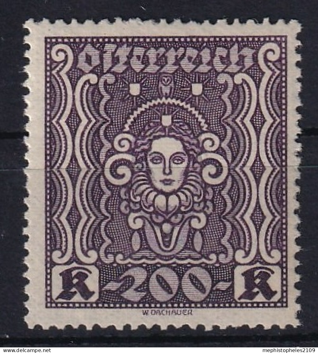 AUSTRIA 1922/24 - MNH - ANK 402 II - Nuovi