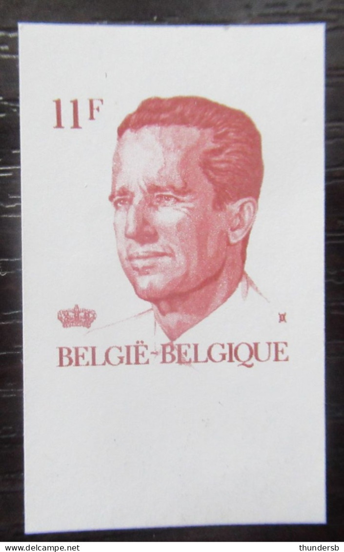 2085 'Koning Boudewijn (Velghe)' - Ongetand - Côte: 33 Euro - 1981-2000