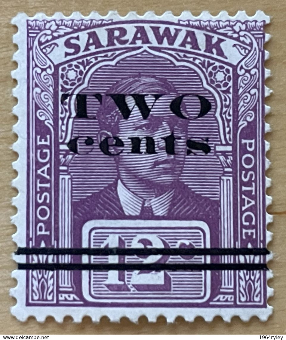 SARAWAK - MH* - 1923 - # 78A - Sarawak (...-1963)