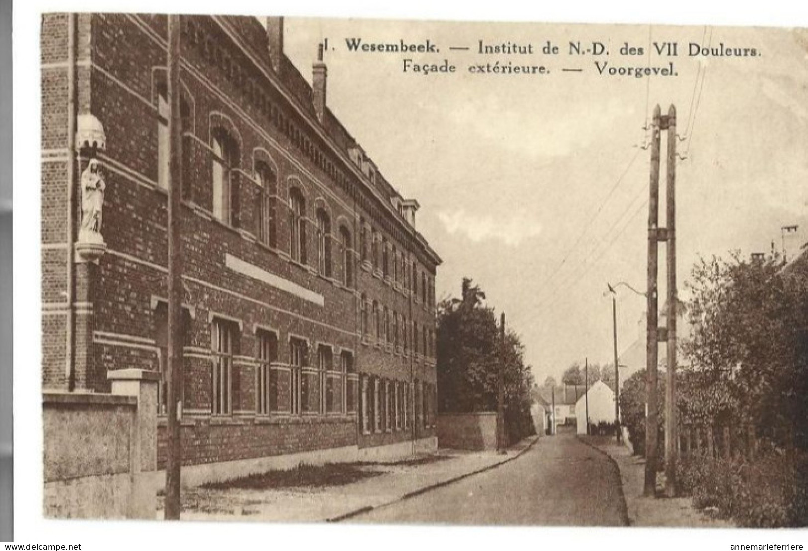 Wezembeek Wesembeek Institut N . D Des VII Douleurs Façade Exterieur Voorgevel - Wezembeek-Oppem