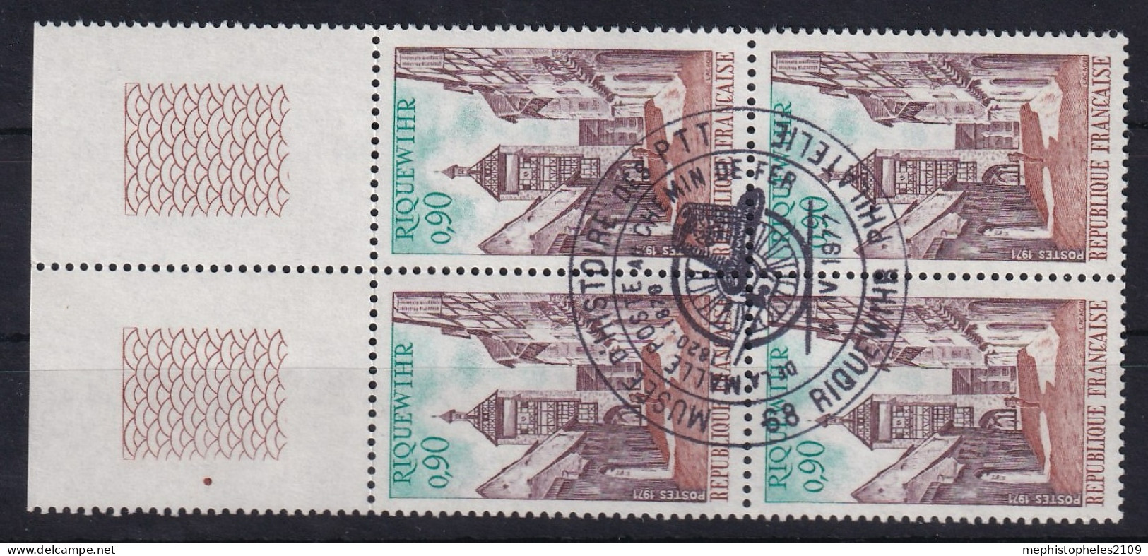 FRANCE 1971 - Canceled - YT 1685 - Bloc Of 4 - Gebraucht