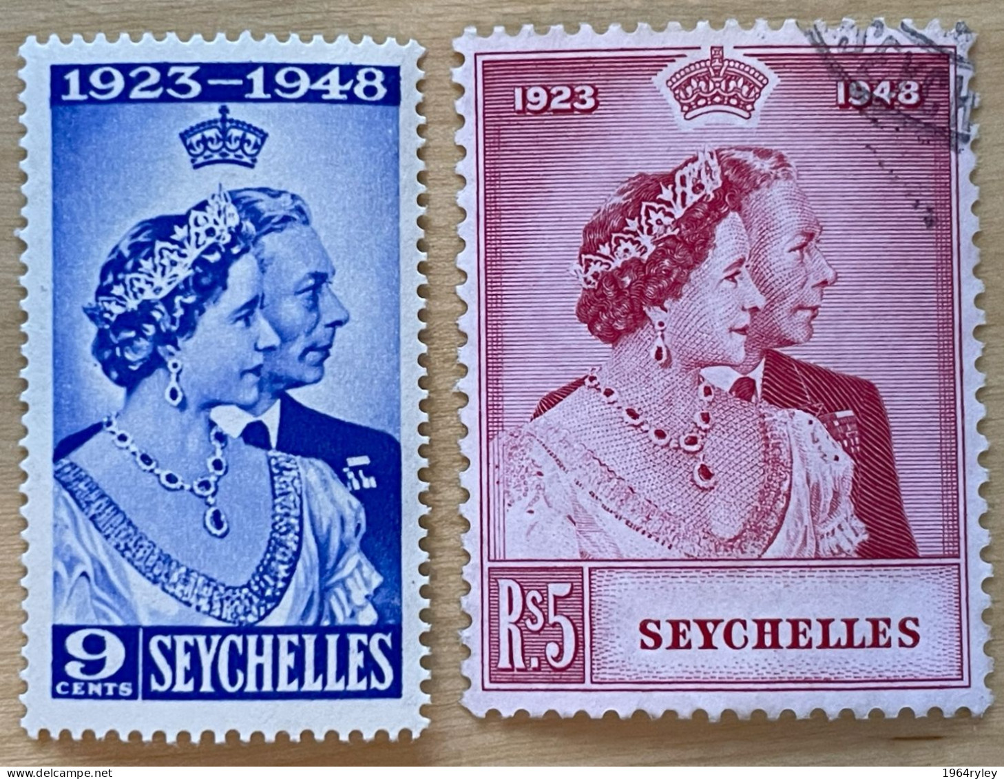 SEYCHELLES - M/U - 1948 - # 151/152 - Seychelles (...-1976)