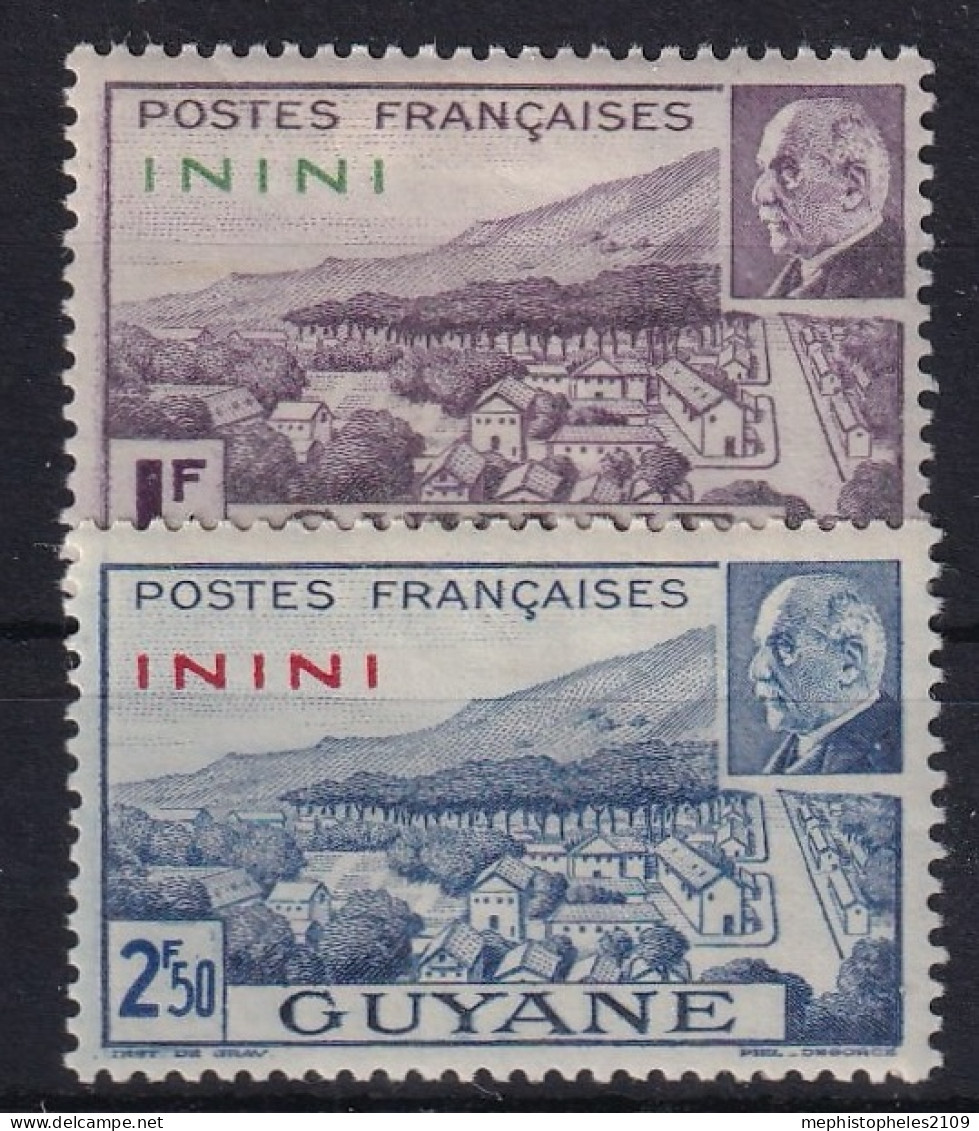 ININI 1944 - MLH - YT 57, 58 - Unused Stamps