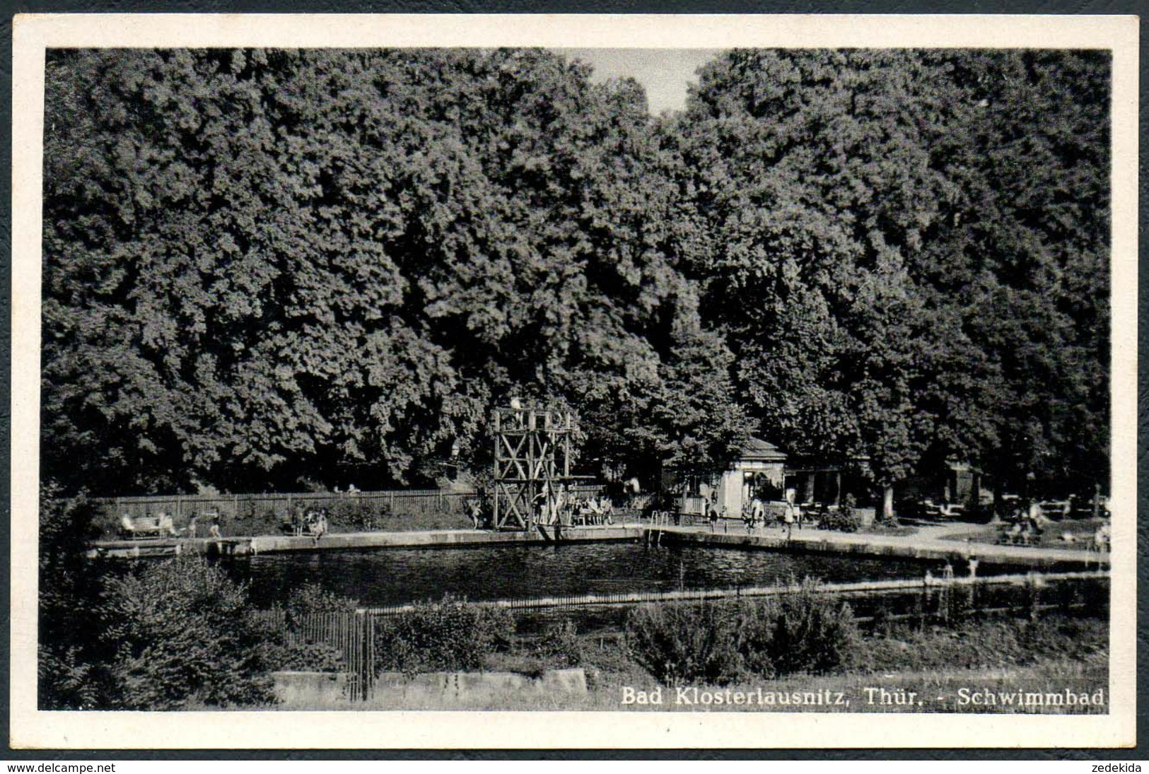 G8542 - Bad Klosterlausnitz Freibad Schwimmbad - Verlag Otto Mayer - Bad Klosterlausnitz