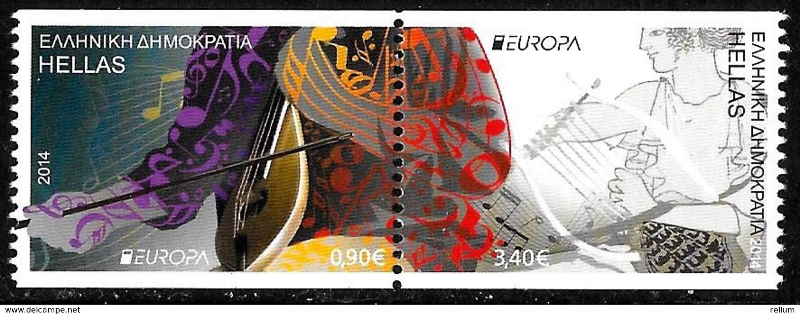 Grèce - Europa CEPT 2014 - Michel Nr. 2776/2777 C  ** - 2014