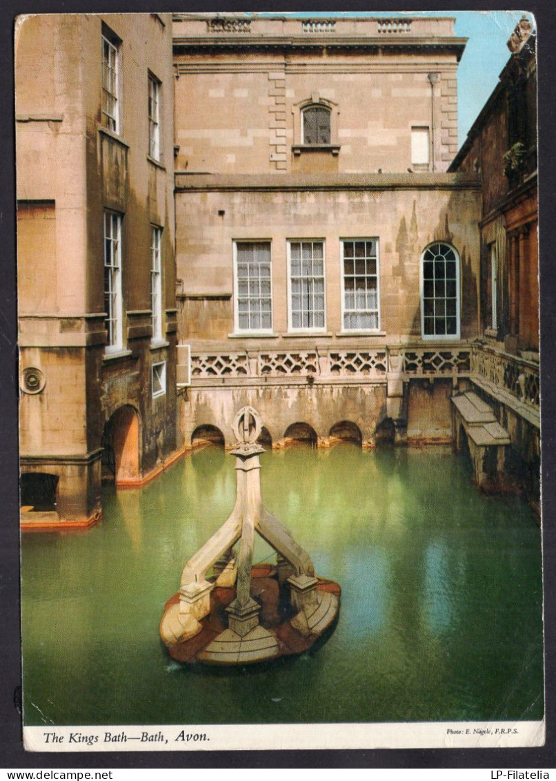 England - 1972 - Bath - Avon - The Kings Bath - Bath