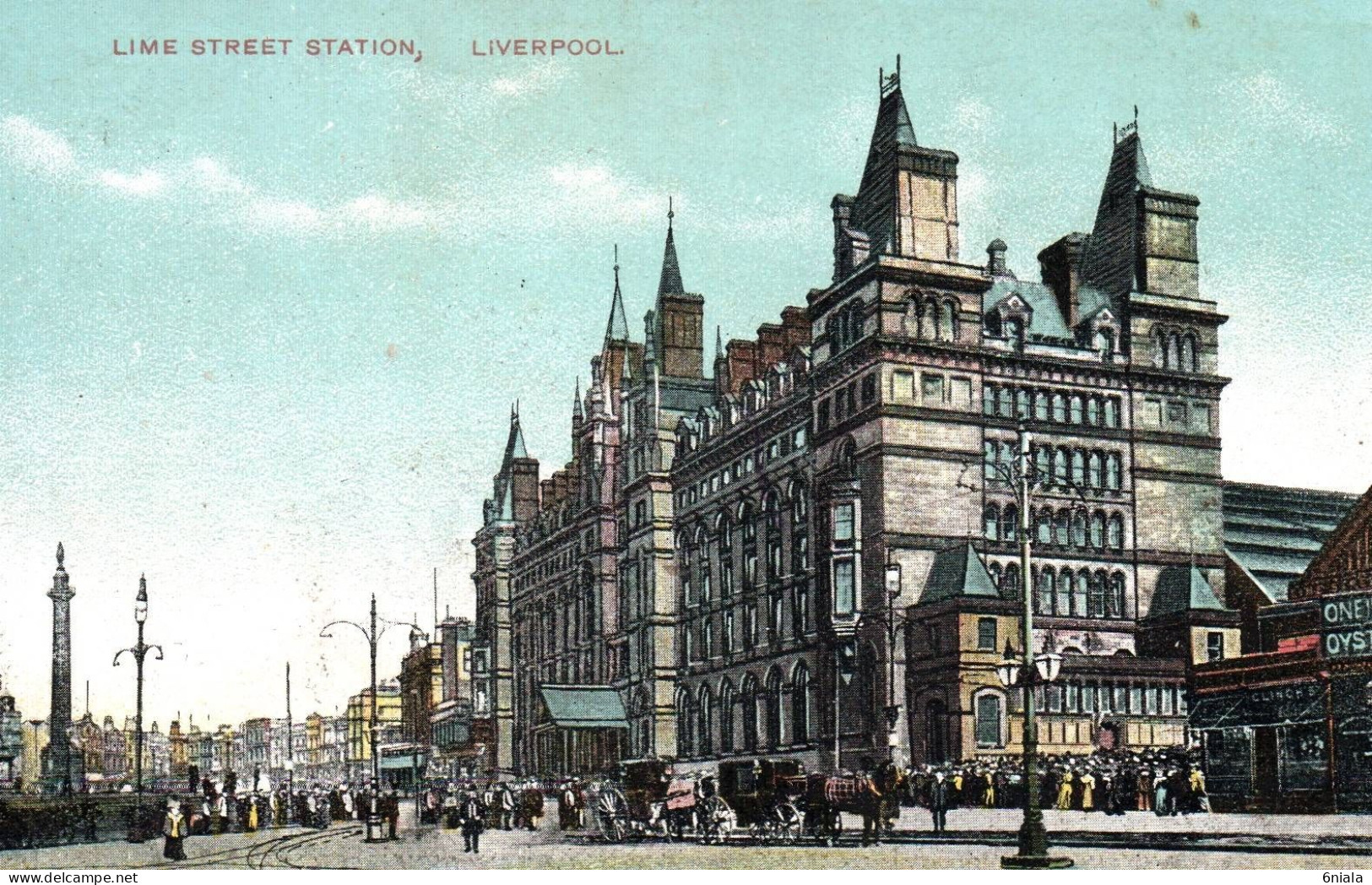 21 096   LIME STREET STATION    LIVERPOOL  (  Belle Animation )  ( 2 Scans) - Liverpool