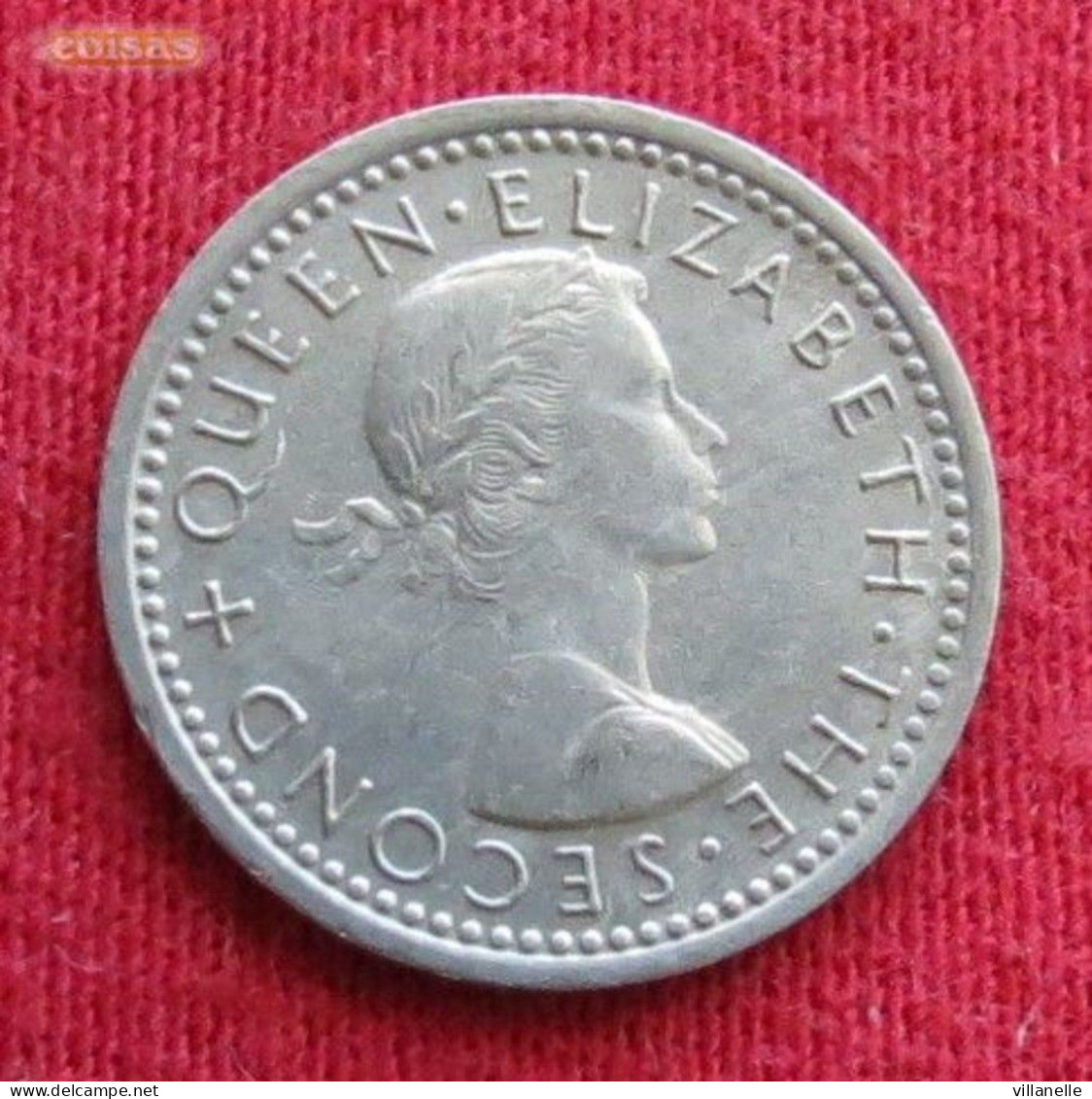 New Zealand 3 Pence 1962 KM# 25.2 *V1T Nova Zelandia Nuova Zelanda Nouvelle Zelande - New Zealand