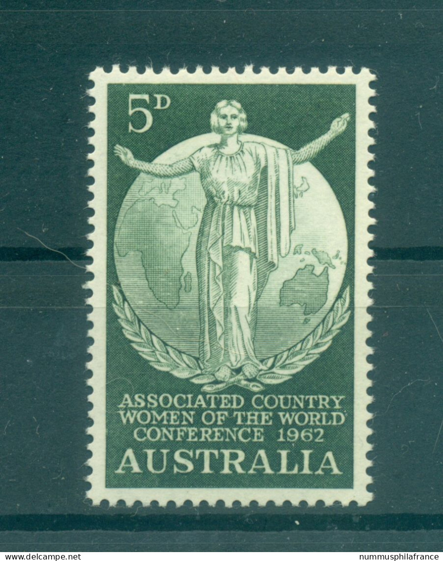 Australie 1962 - Y & T N. 280 - Fédération Mondiale Féminine Rurale (Michel N. 319) - Ungebraucht