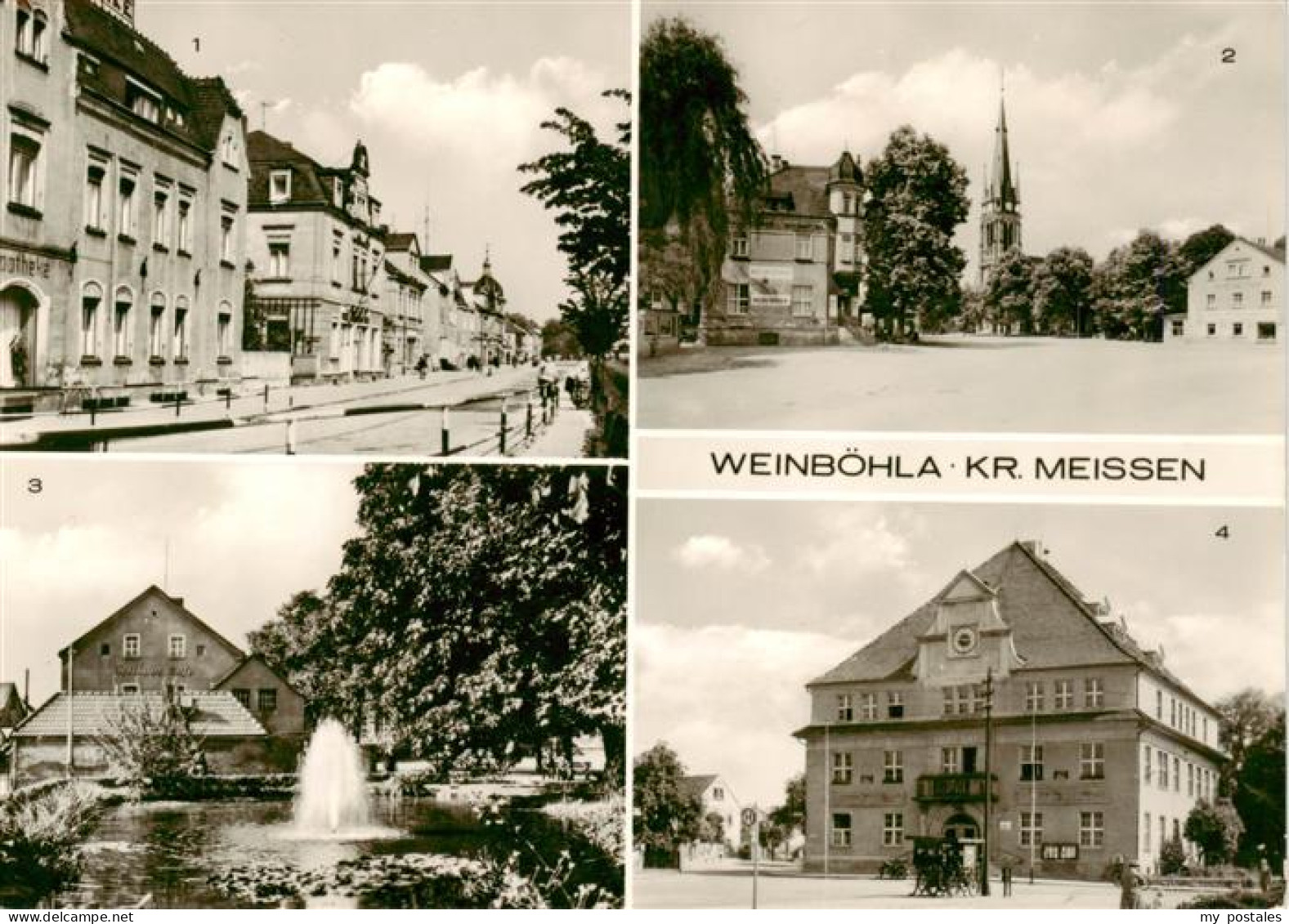 73905601 Weinboehla Bahnhofstrasse Kirchplatz Anlagen Am Kirchplatz Karl Liebkne - Weinboehla