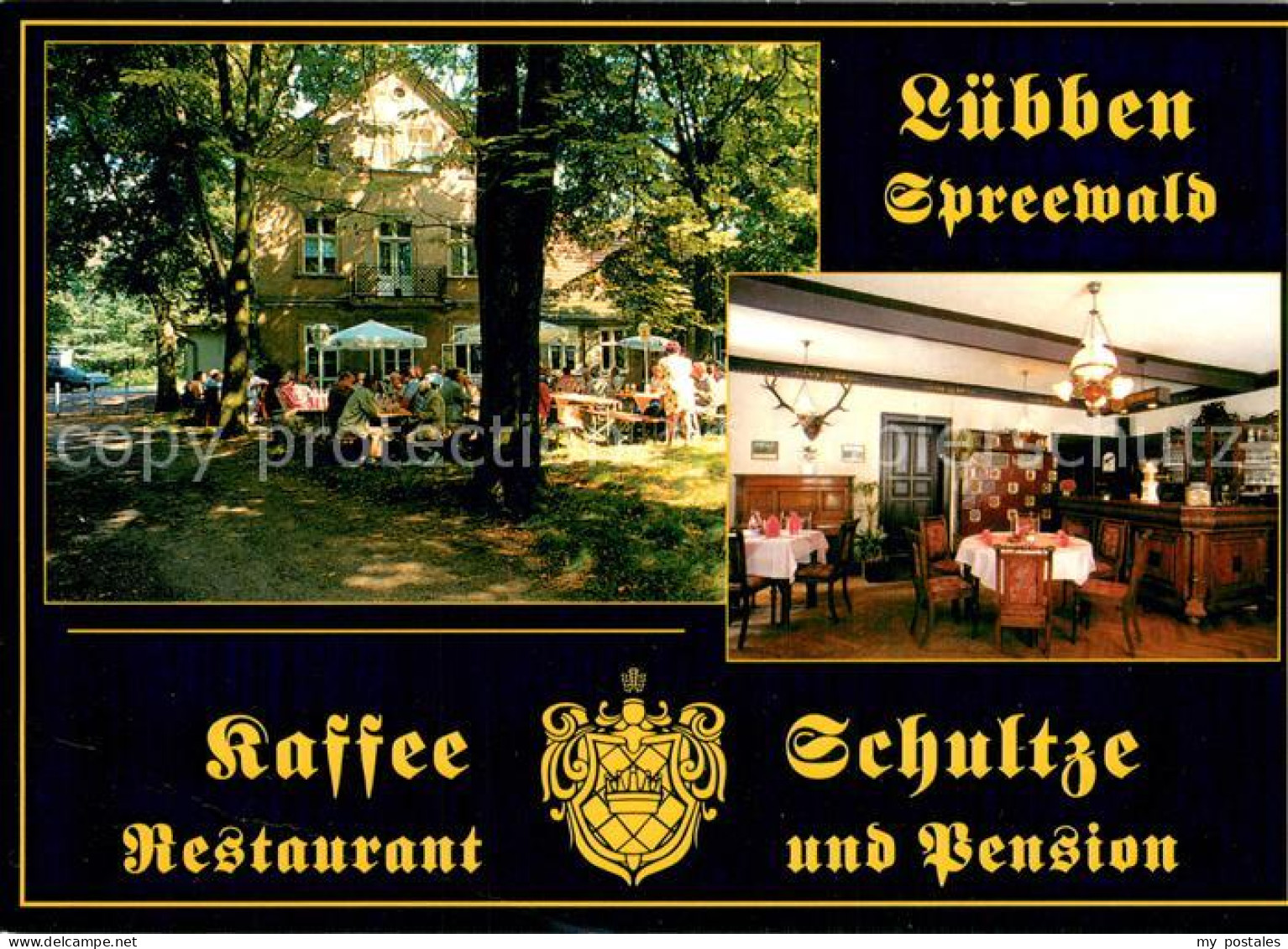 73758296 Luebben Spreewald Kaffee Schultze Restaurant Pension Luebben Spreewald - Luebben (Spreewald)