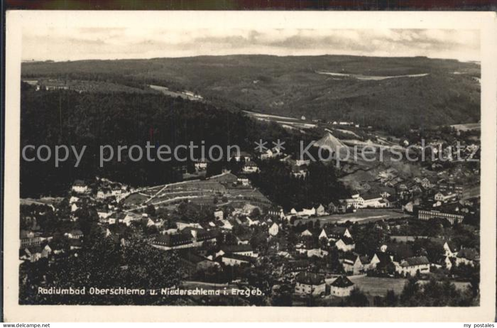 42259659 Oberschlema Erzgebirge Panorama Mit Niederschlema Oberschlema - Bad Schlema