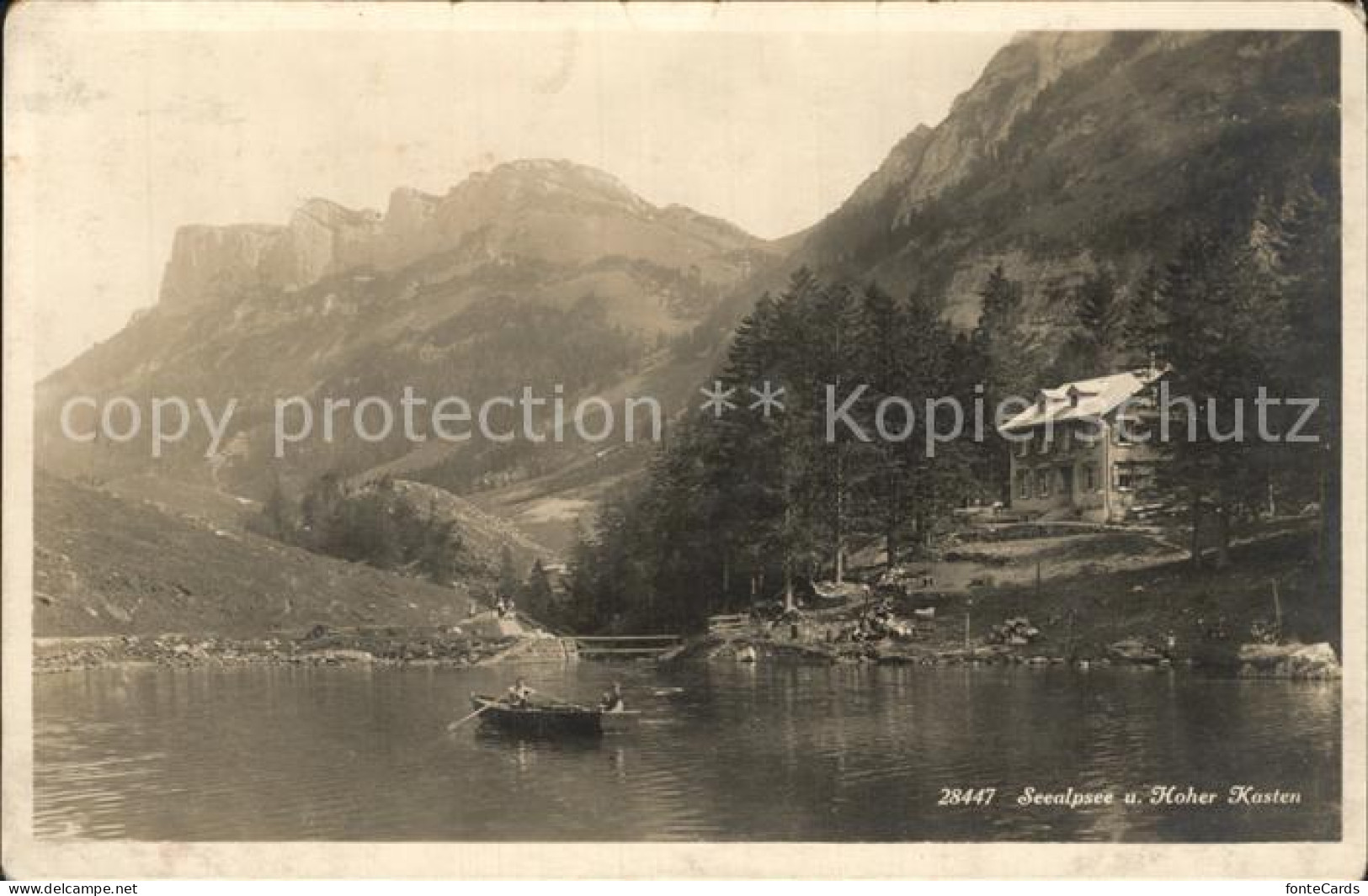 12322133 Appenzell IR Seealpsee Hoher Kasten Appenzell - Altri & Non Classificati