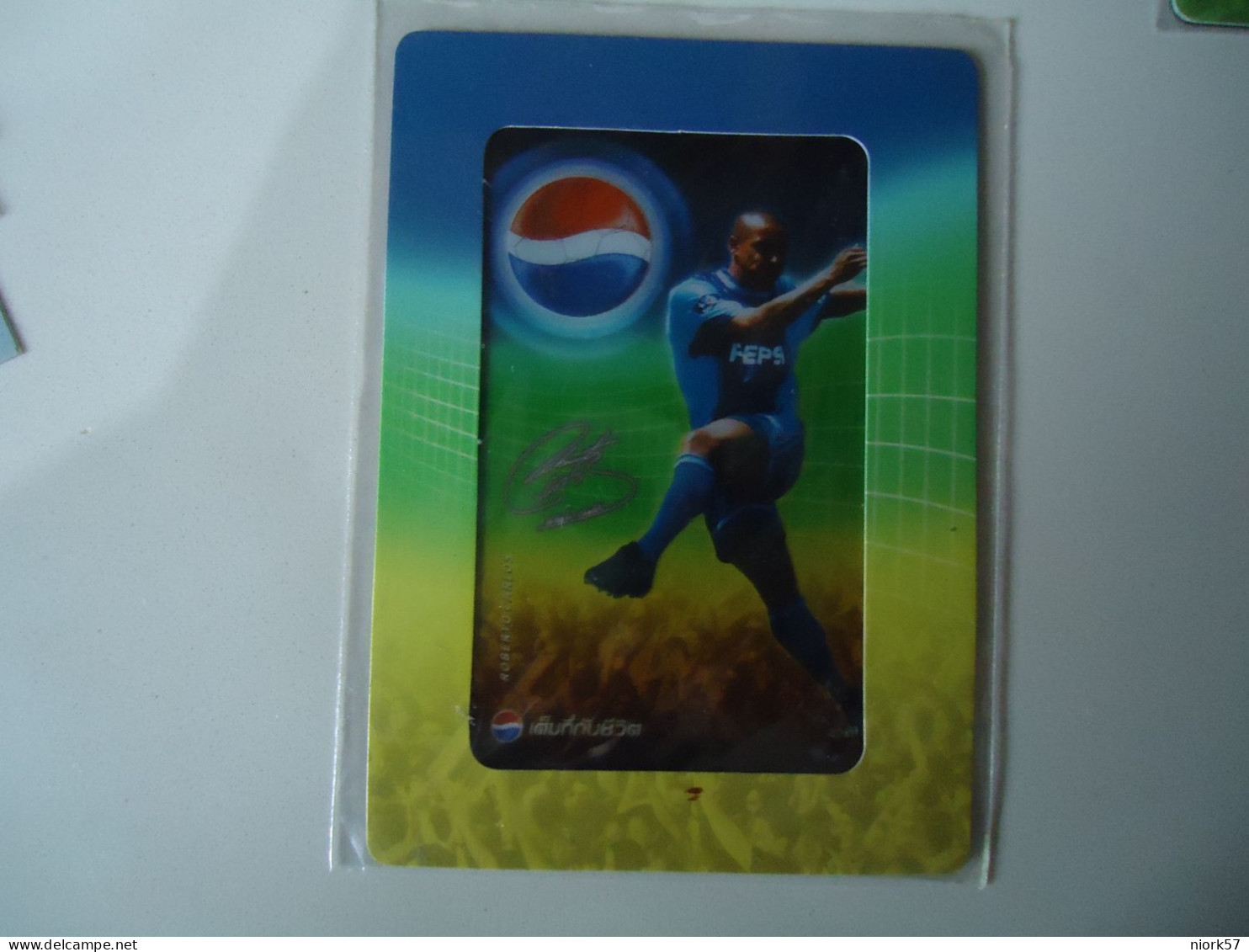 PEPSI COLA FOOTBALL CARDS  PEPSI - Sport