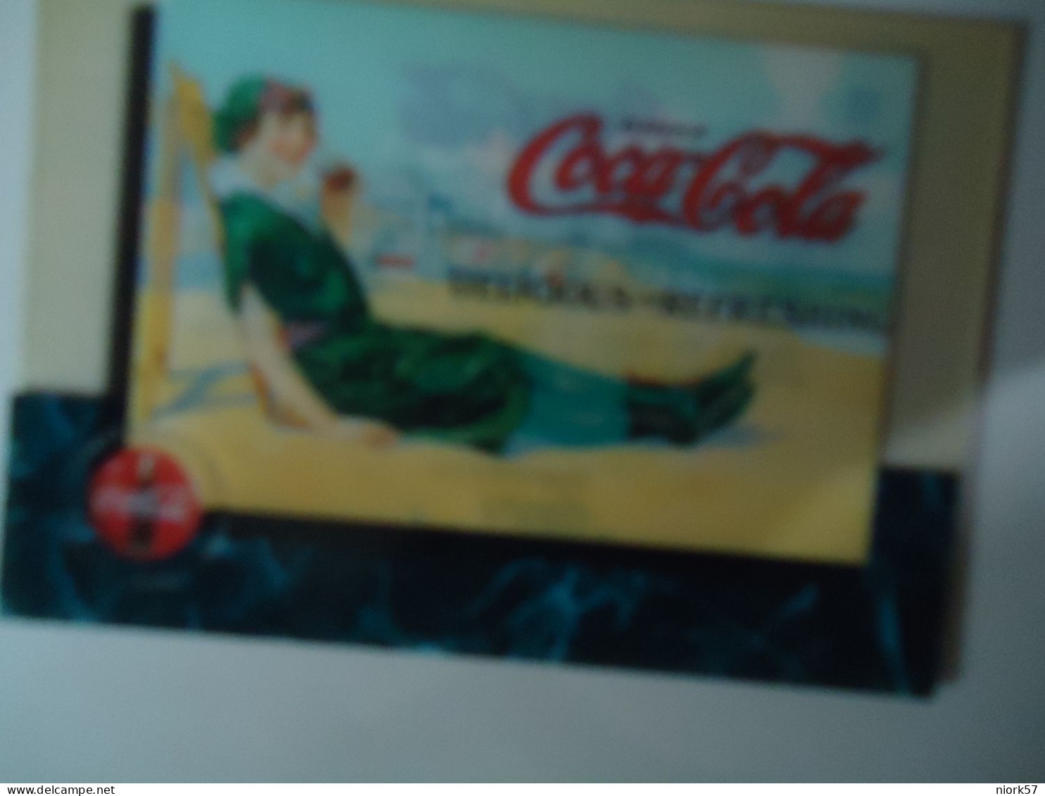 COCA COLA PREPAIND CARDS - Werbung