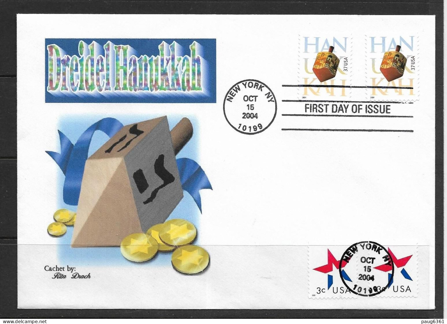 USA 2004 FDC ANUKKAH YVERT N°3602 - 2001-2010