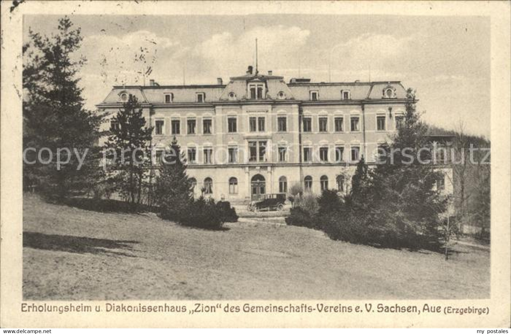 42248288 Aue Sachsen Erholungsheim Diakonissenhaus Zion Aue - Aue