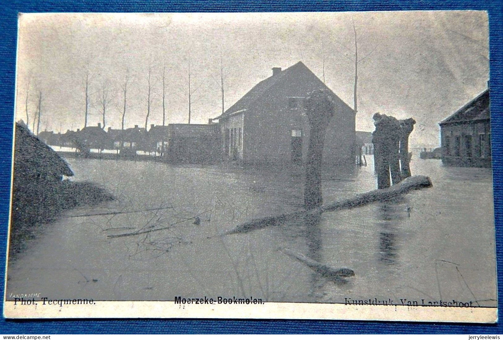 MOERZEKE - Bookmolen  -  (Overstromingen Van Grembergen, Moerzeke , Hamme ) - Hamme