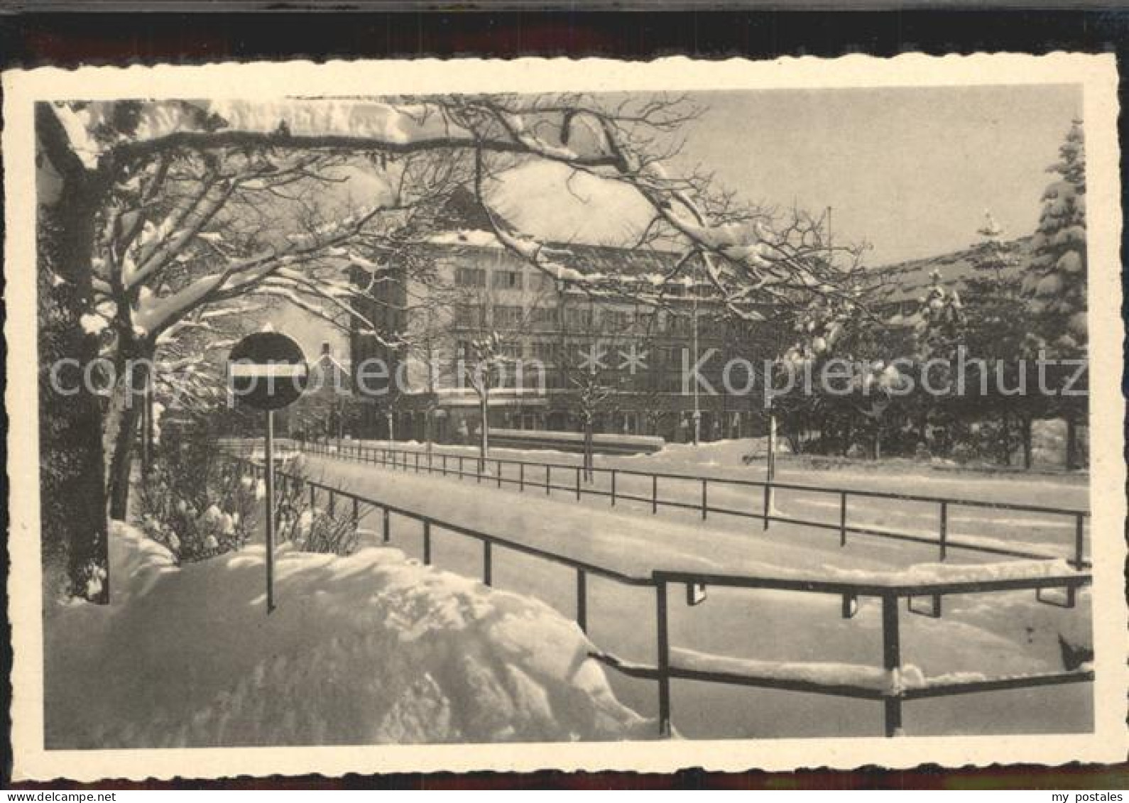42246557 Oberschlema Erzgebirge Kurhotel Im Winter Radiumbad Oberschlema - Bad Schlema