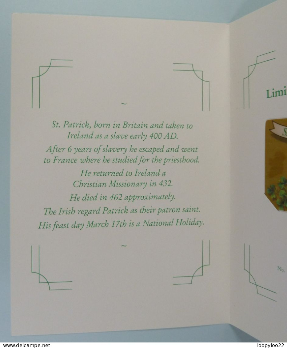 IRELAND - International Phonecard - DIT - Saint Patrick's Day 1995 - 1000ex - Mint In Folder - R - Irlande