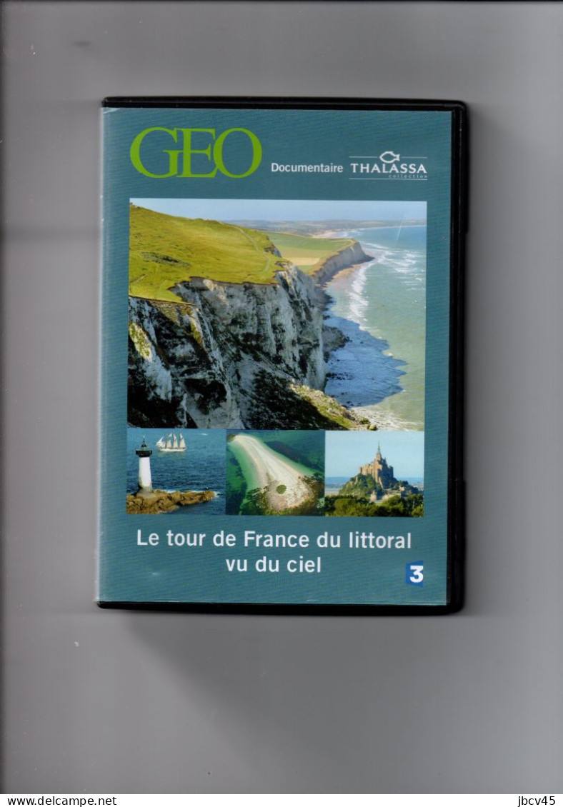 DVD  GEO  Le Tour De France Du Littoral Vu Du Ciel - Travel