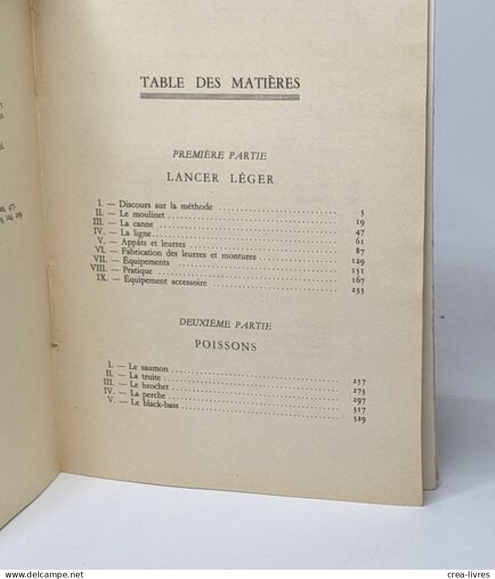 Lancer Léger Et Poissons De Sport - Caccia/Pesca