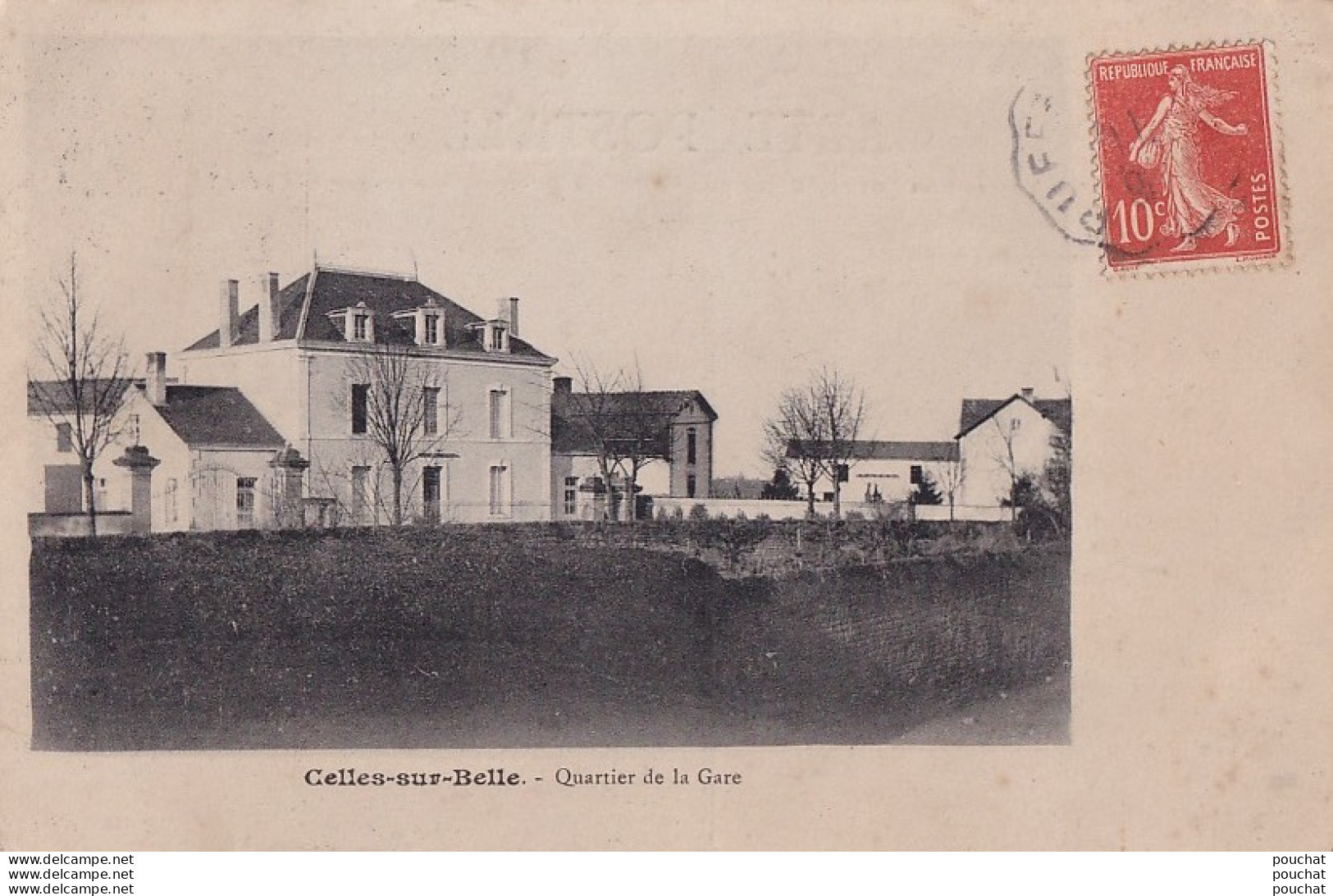 J18-79) CELLES SUR BELLE - QUARTIER DE LA GARE - Celles-sur-Belle