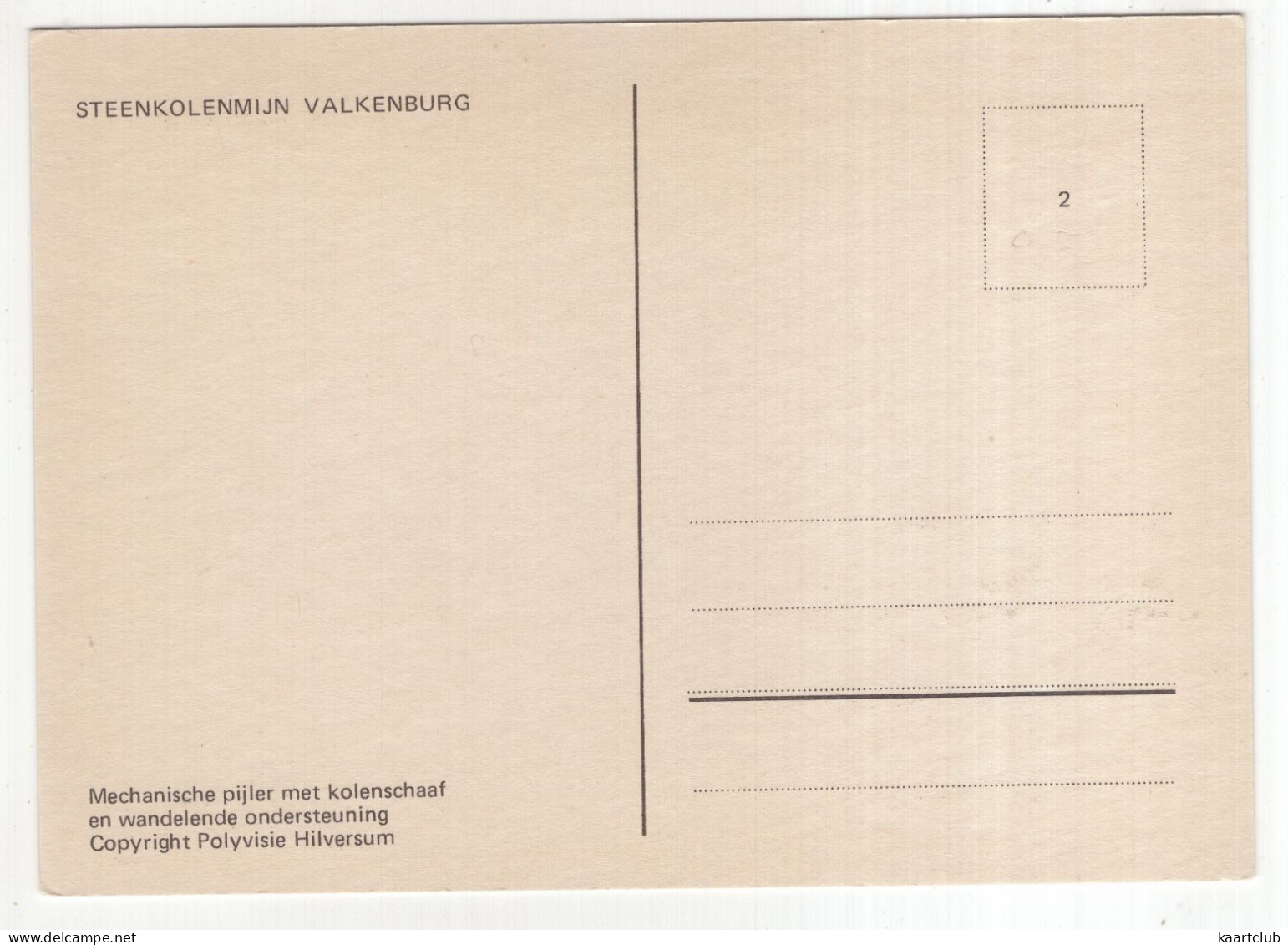 Steenkolenmijn Valkenburg - Mechanische Pijler Met Kolenschaaf - (Limburg, Nederland/Holland) - Valkenburg